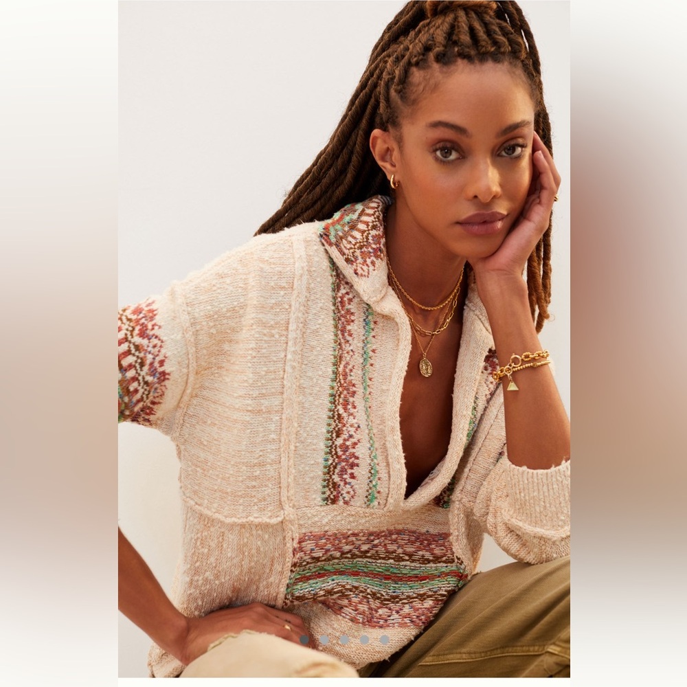 Anthropologie Pilcro Coastal Pullover